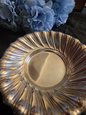 Vintage F.B. Rogers Sterling Silver Nut Dish 5 1/2" #137